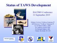Status of TAWS Development