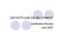 GROWTH AND DEVELOPMENT PowerPoint PPT Presentation