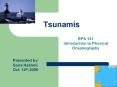 Tsunamis PowerPoint PPT Presentation