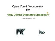 Open Court Vocabulary for