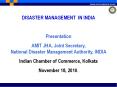 DISASTER MANAGEMENT IN INDIA PowerPoint PPT Presentation