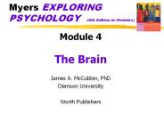 Myers EXPLORING PSYCHOLOGY  (6th Edition in Modules)