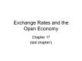 Exchange Rates and the Open Economy PowerPoint PPT Presentation