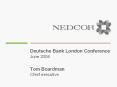 Deutsche Bank London Conference