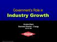 Government’s Role in Industry Growth PowerPoint PPT Presentation