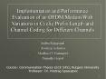 Implementation and Performance Evaluation of an OFDM Modem With Variations in Cyclic Prefix Length and Channel Coding for Different Channels PowerPoint PPT Presentation