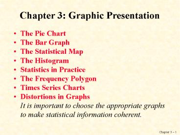 Chapter 3: Graphic Presentation presentation | free to download