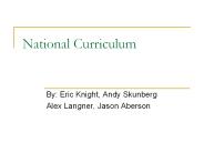 National Curriculum