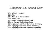Chapter 23. Gauss
