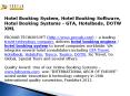 Hotel Booking System, Hotel Booking Software, Hotel Booking Systems - GTA, Hotelbeds, DOTW XML
