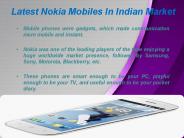 Latest Nokia Mobiles In Indian Market