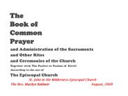 The Book of Common Prayer