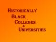 HBCU  Any  historically black college or university that was established prior to 1964. PowerPoint PPT Presentation