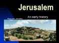 Jerusalem PowerPoint PPT Presentation