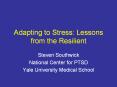 Adapting to Stress: Lessons from the Resilient PowerPoint PPT Presentation