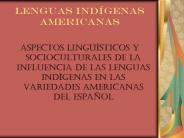 Lenguas Indнgenas Americanas
