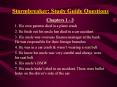 Stormbreaker: Study Guide Questions Chapters 1 - 3 1. His PowerPoint PPT Presentation