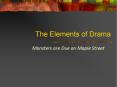 The Elements of Drama PowerPoint PPT Presentation