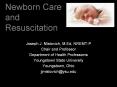 Newborn Care and Resuscitation PowerPoint PPT Presentation
