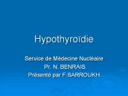 Hypothyroпdie