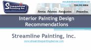 Interior Painting Design Recommendations