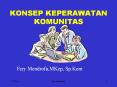 KONSEP KEPERAWATAN KOMUNITAS PowerPoint PPT Presentation
