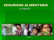 SEGURIDAD ALIMENTARIA