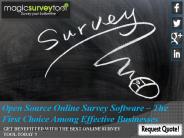 Open Source Online Survey Software – The First Choice Among Effective Businesses