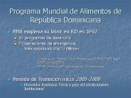 Programa Mundial de Alimentos de Repъblica Dominicana