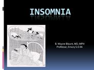 insomnia