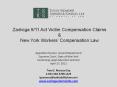 Zadroga 9/11 Act Victim Compensation Claims & New York Workers’ Compensation Law PowerPoint PPT Presentation