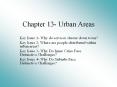 Chapter 13- Urban Areas Key Issue 1- Why do services cluster PowerPoint PPT Presentation
