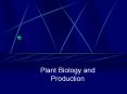 Plant Biology and Production PowerPoint PPT Presentation