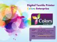 Varoius Textile Digital Printer - Colors Enterprise PowerPoint PPT Presentation