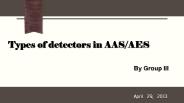 Detectors by Esayas AAU
