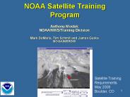 NOAA Satellite Training Program