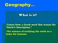 Geography… PowerPoint PPT Presentation