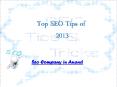 Top SEO Tips of 2013 PowerPoint PPT Presentation