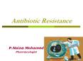 Antibiotic Resistance PowerPoint PPT Presentation