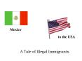 A Tale of Illegal Immigrants PowerPoint PPT Presentation