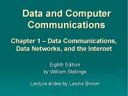 Data and Computer Communications