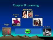 Chapter 8: Learning
