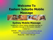 Pregnancy Massage Sydney Eastern Suburbs
