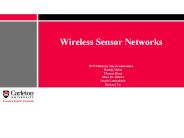 Wireless Sensor Networks
