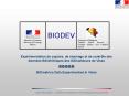 BIODEV prйsentation PowerPoint PPT Presentation