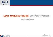 .Lean Manufacturing