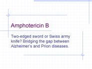 Amphotericin B