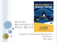 Alabama Department of Public Health PowerPoint PPT Presentation