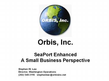 Orbis, Inc.