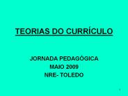 TEORIAS DO CURRНCULO